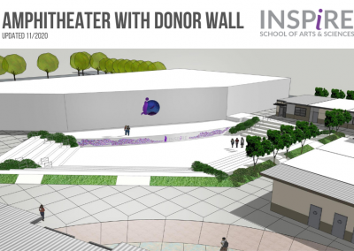AMPHITHEATER WITH DONOR WALL